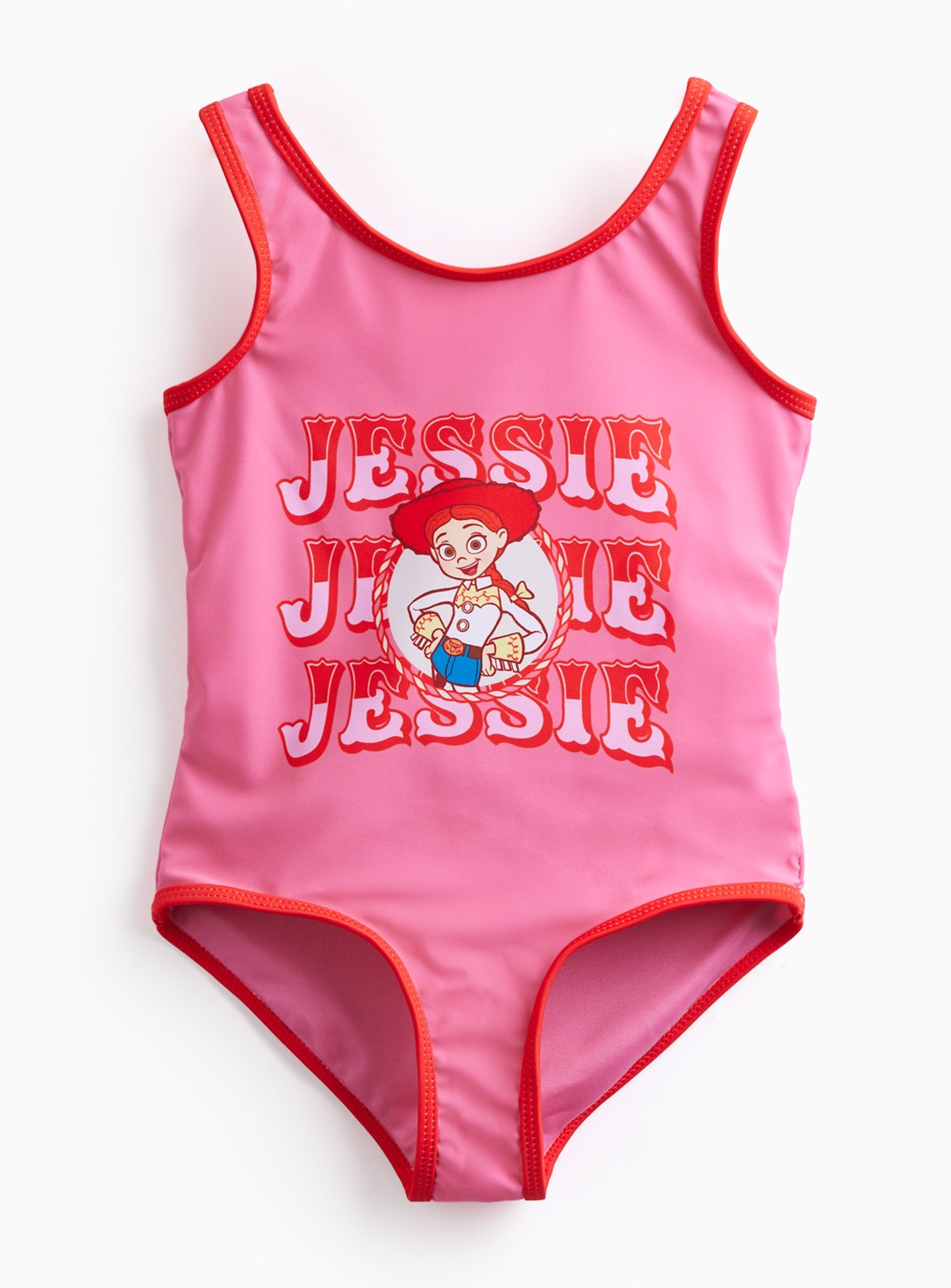 Pink Toy Story Jessie Graphic Swimsuit 6 years