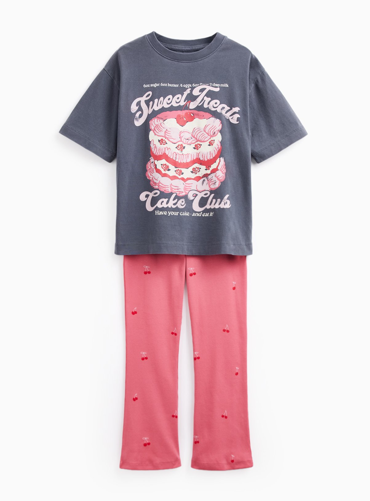 Sweet Treats T-Shirt & Flared Legging Set 6 years