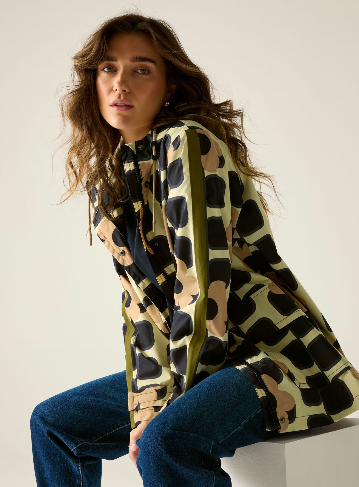 REGATTA Orla Mid Length Waterproof Jacket 