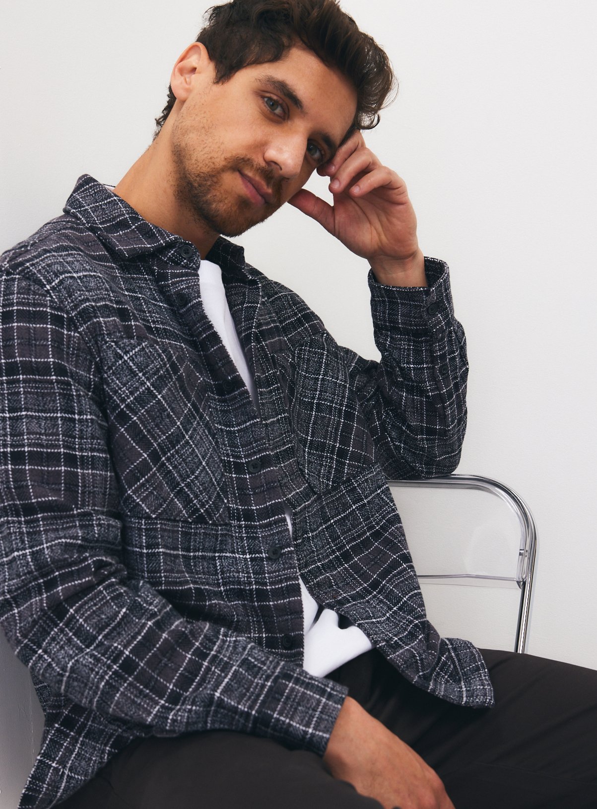 Mono Check Overshirt 