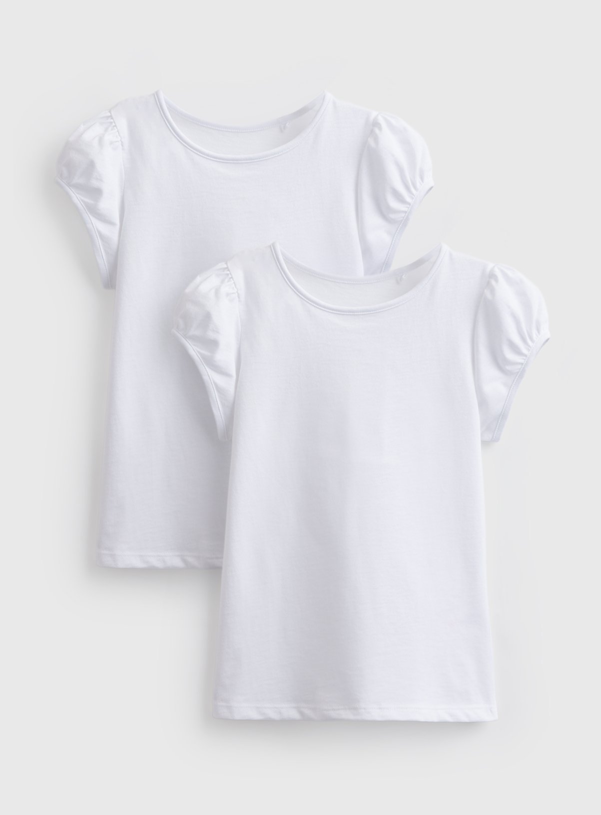 Puff Sleeve T-Shirt 2 Pack 