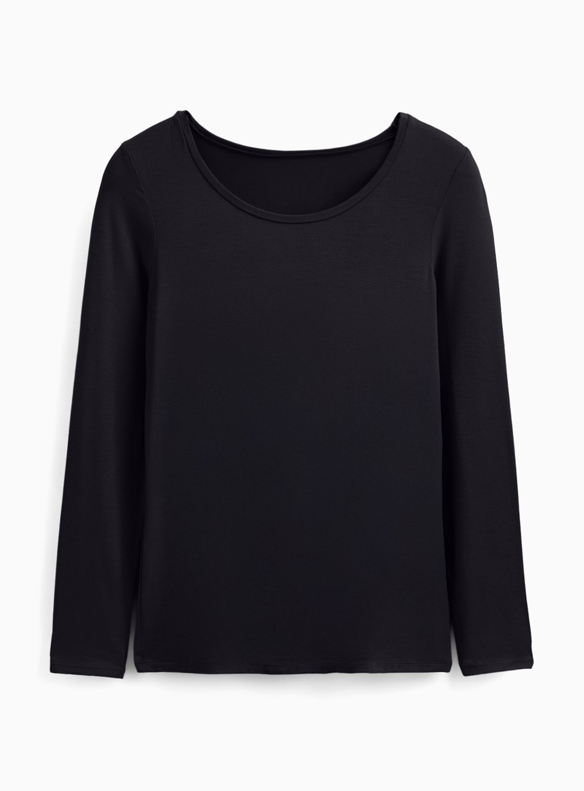Black Thermal Long Sleeve Tops 2-Pack 