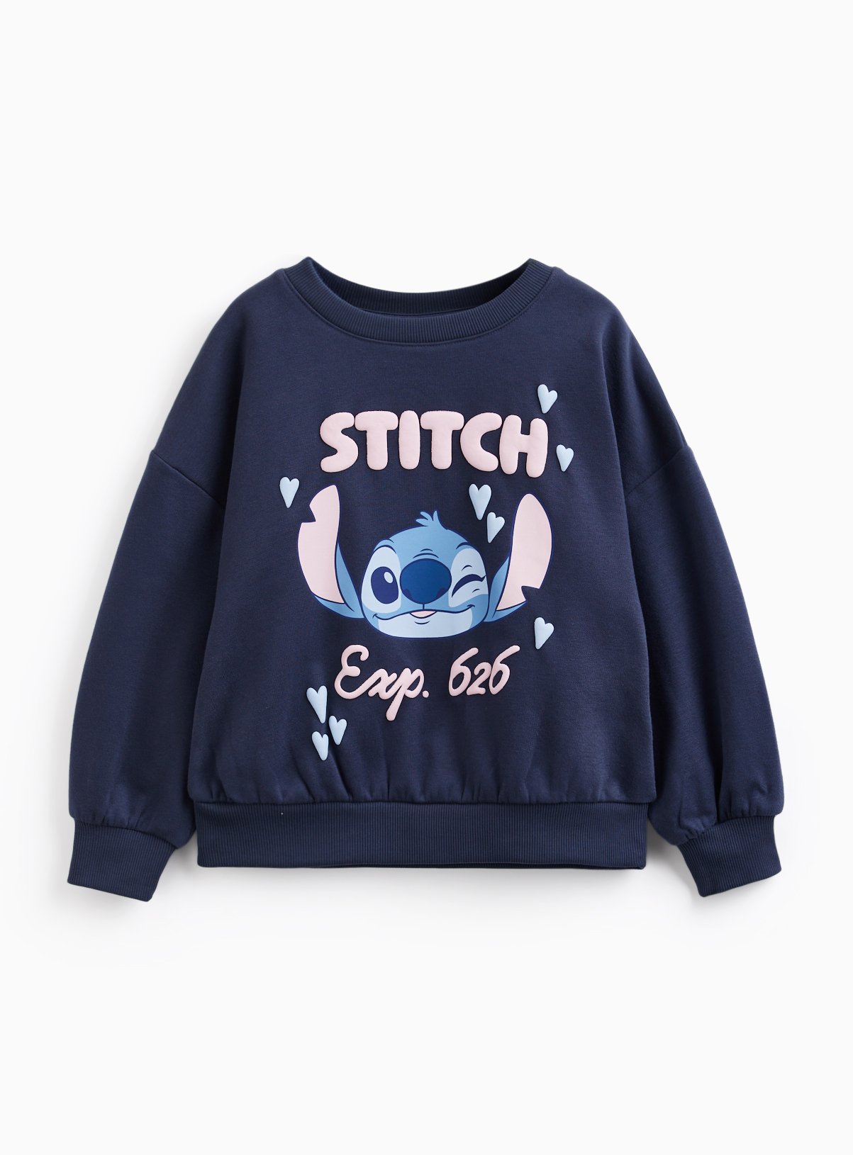 Navy Lilo & Stitch Graphic Sweatshirt 9 years