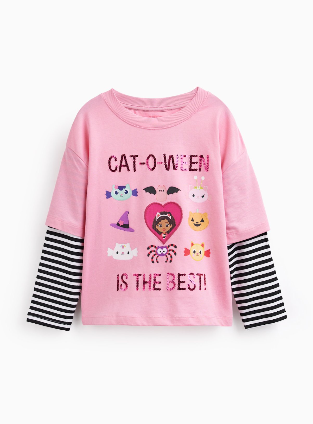 Gabby's Dollhouse Mock Sleeve T-Shirt 