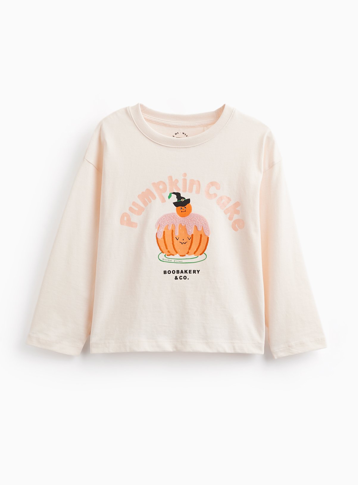 Halloween Pumpkin Cake Long Sleeve T-Shirt 