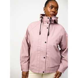 Rubber Hooded Raincoat