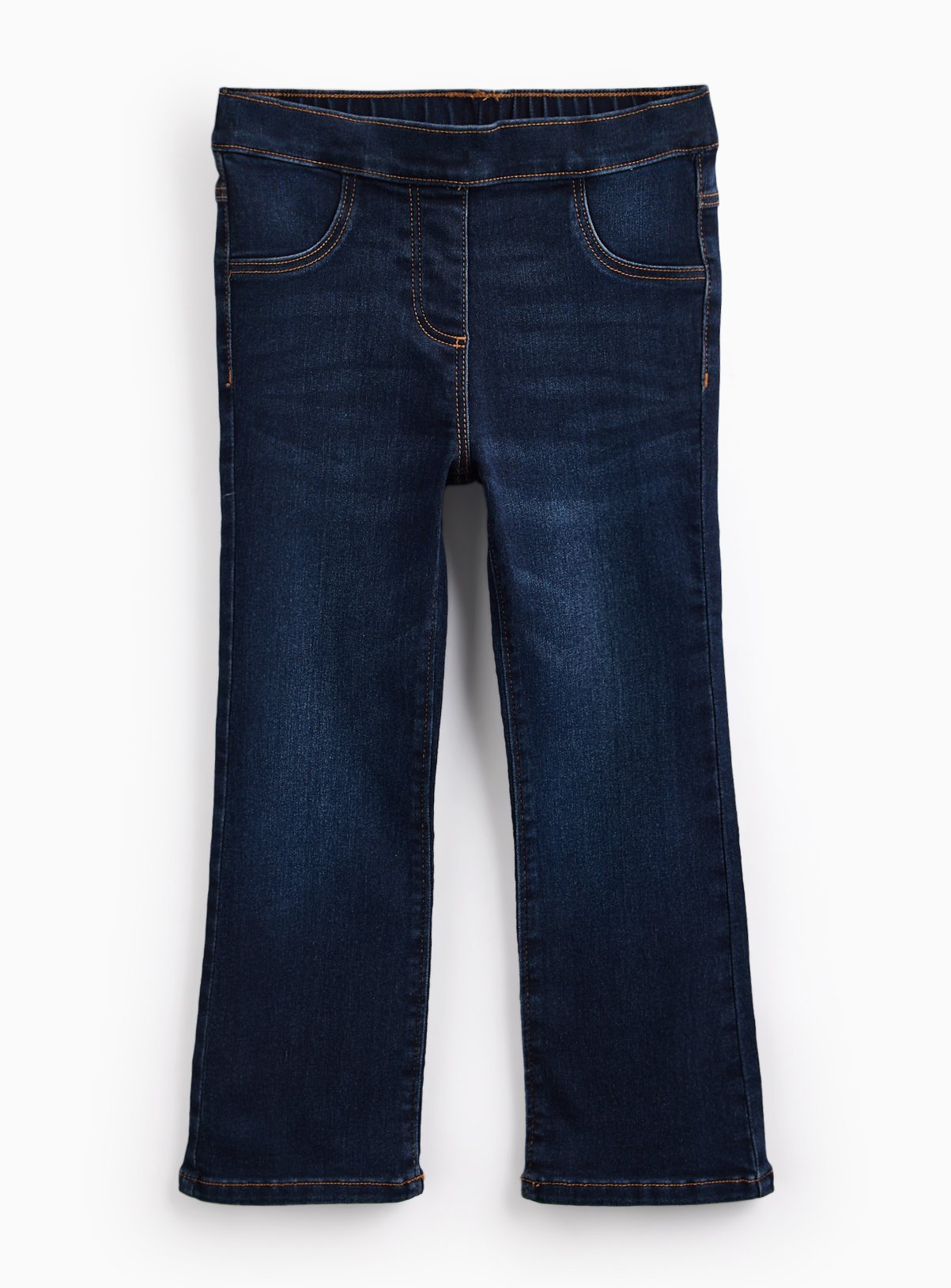 Blue Denim Flared Jeggings 