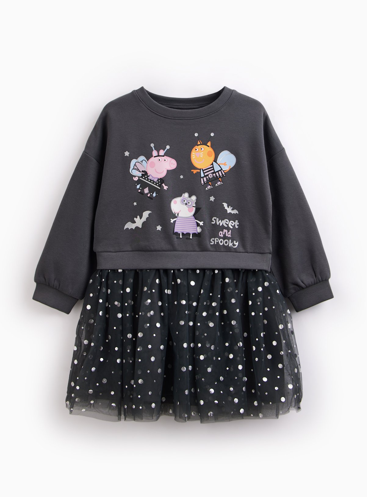 Peppa Pig Halloween Sweatshirt Dress 