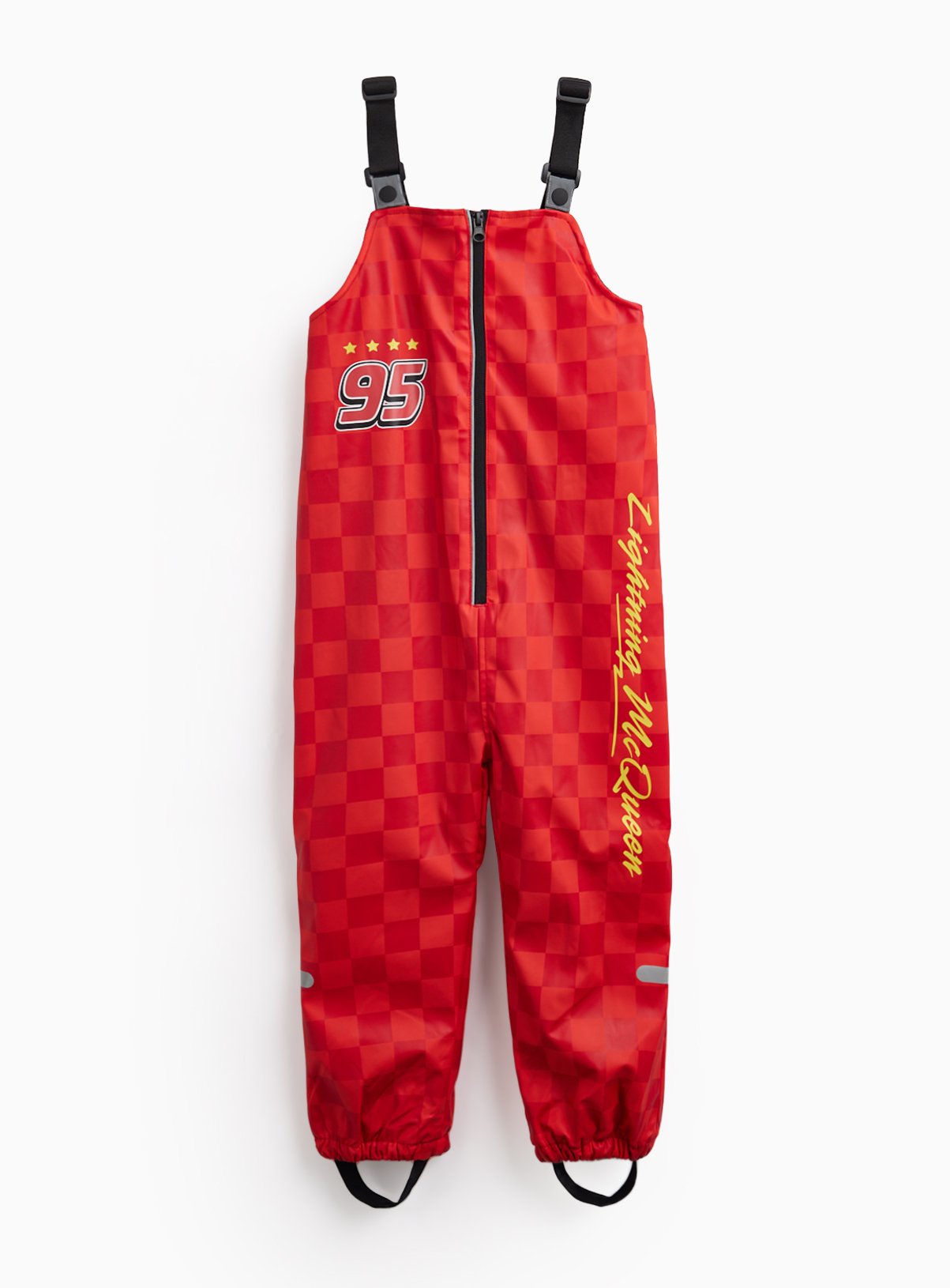 Disney Cars Lightning McQueen Check Salopettes 