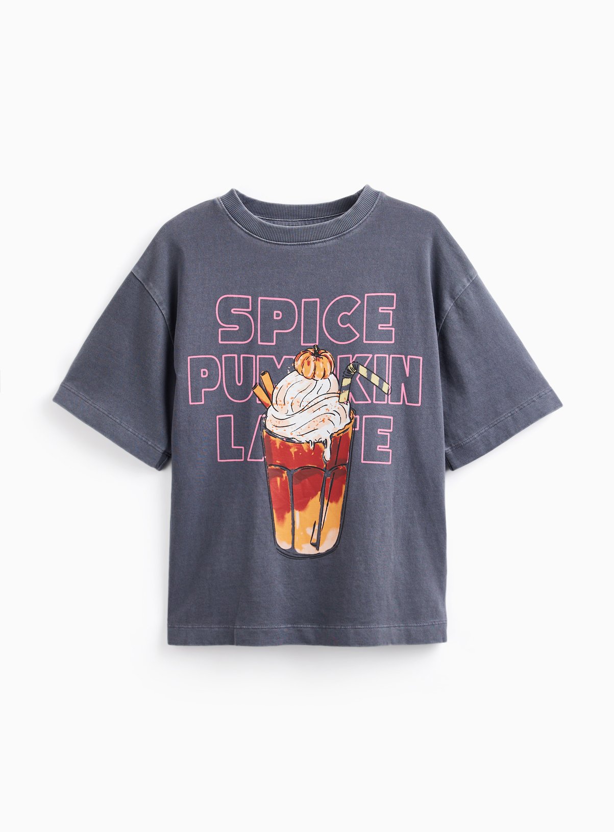 Halloween Pumpkin Spice Relaxed Fit T-Shirt 9 years