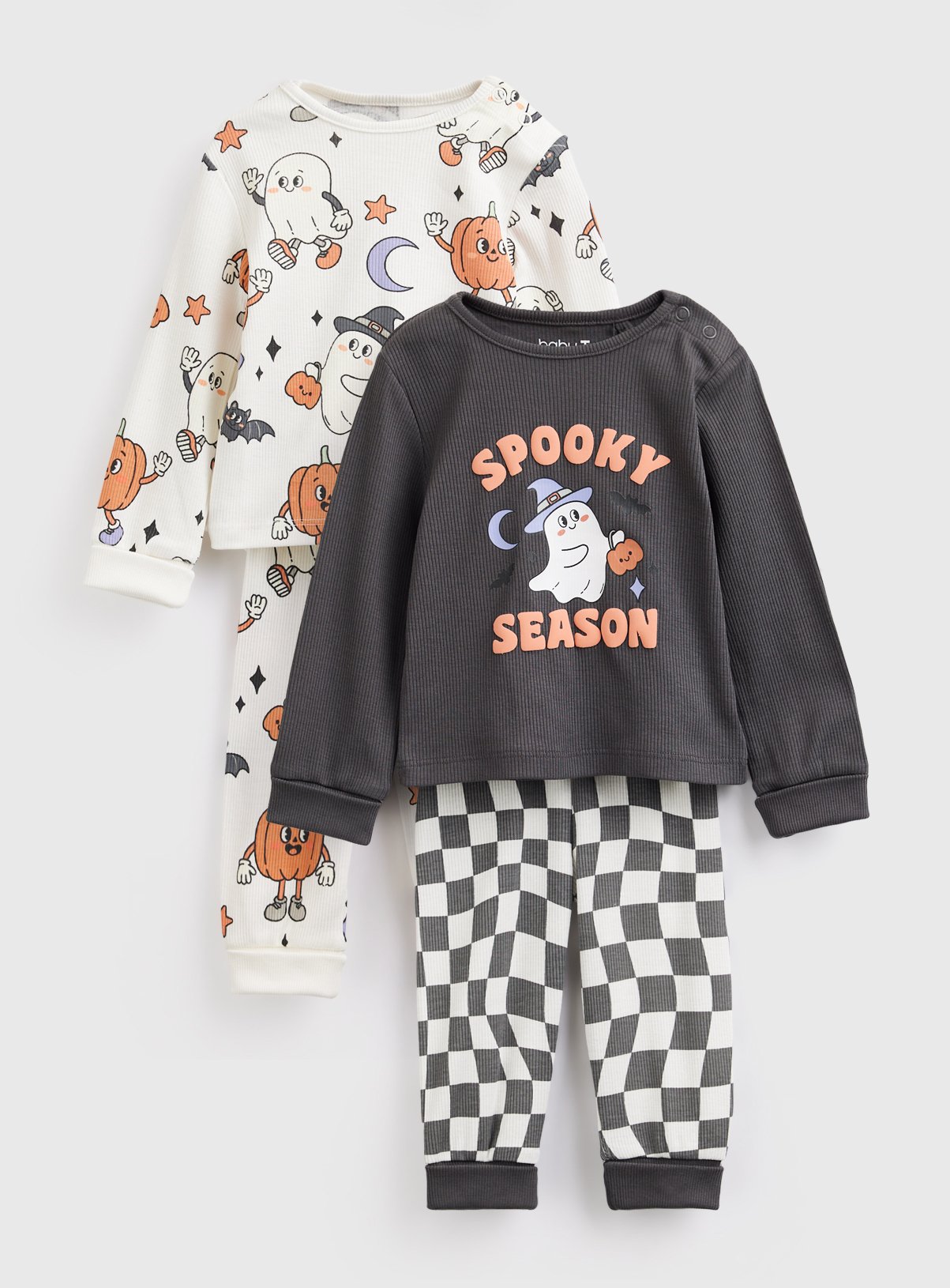 Halloween Print Pyjamas 2 Pack 