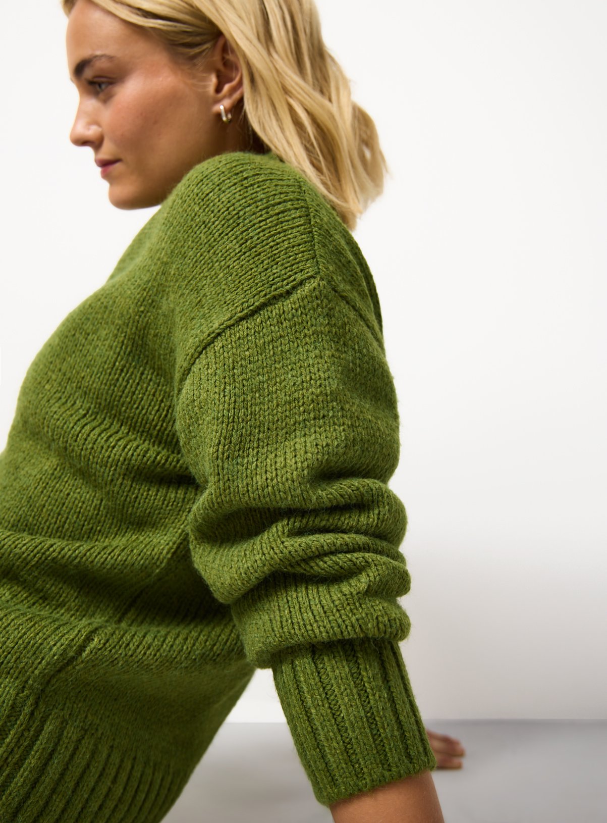 Boxy Crew Neck Jumper 