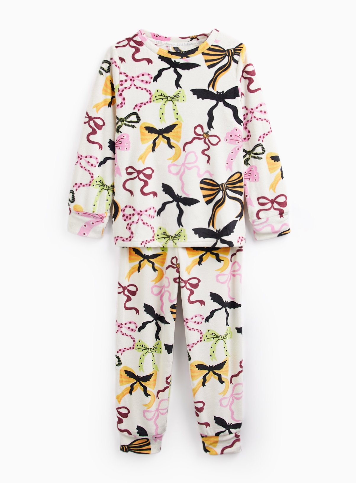 Halloween Pink Bow Slinky Pyjamas 