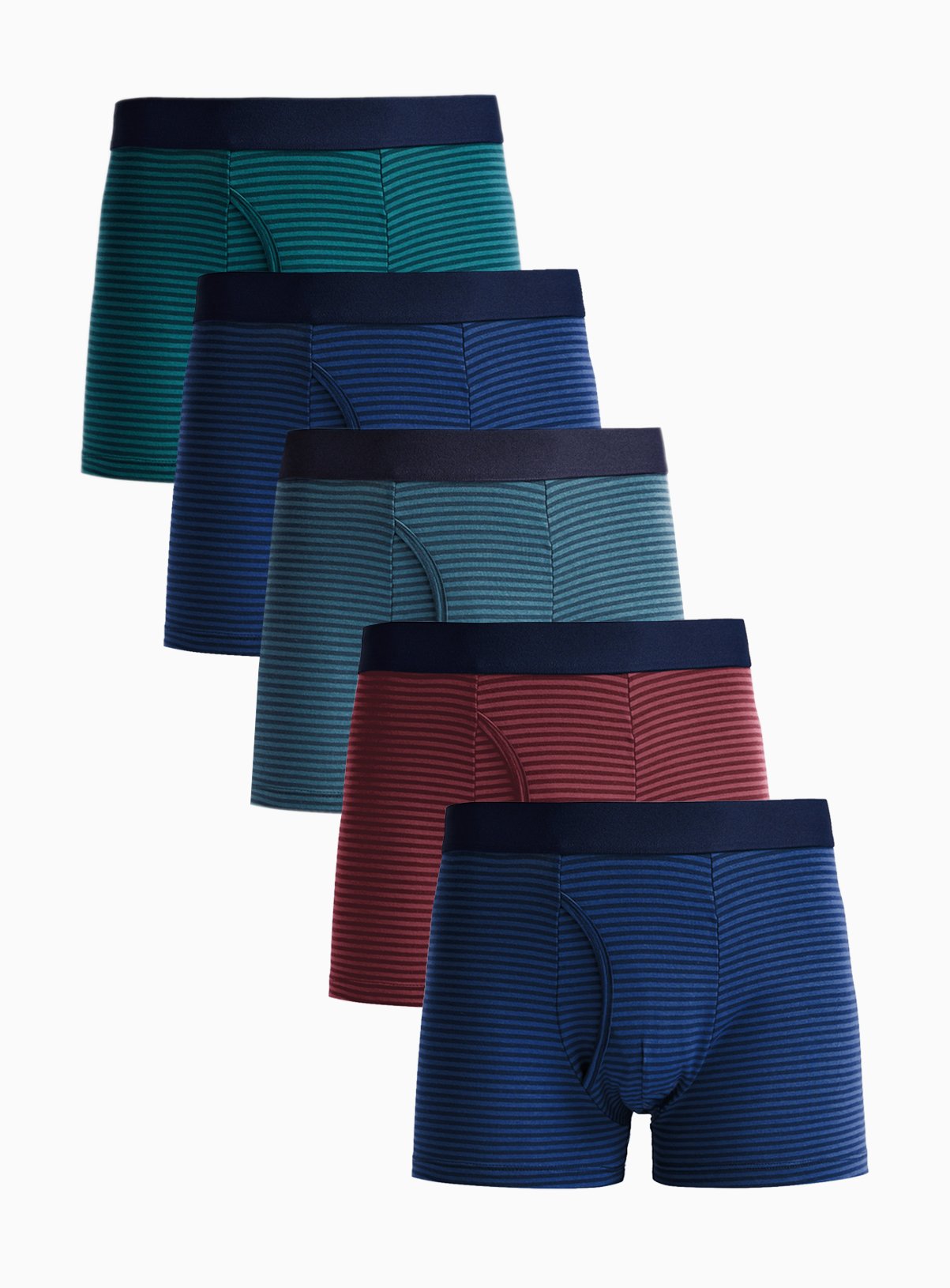Multi-Stripe Trunks 5-Pack 