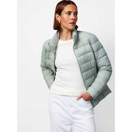 Padded Funnel Neckline Puffer Jacket