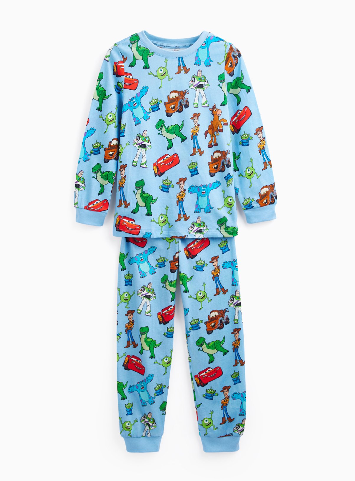 Disney Pixar Character Print 2-Piece Pyjama Set 
