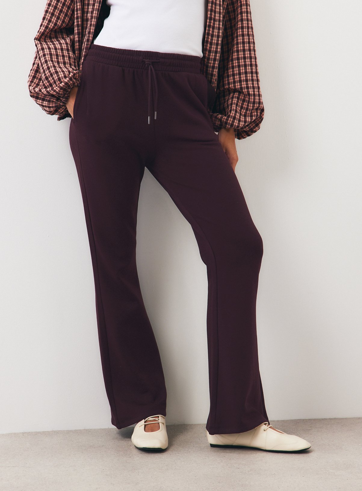 Plum Scuba Kickflare Co-ord Joggers 