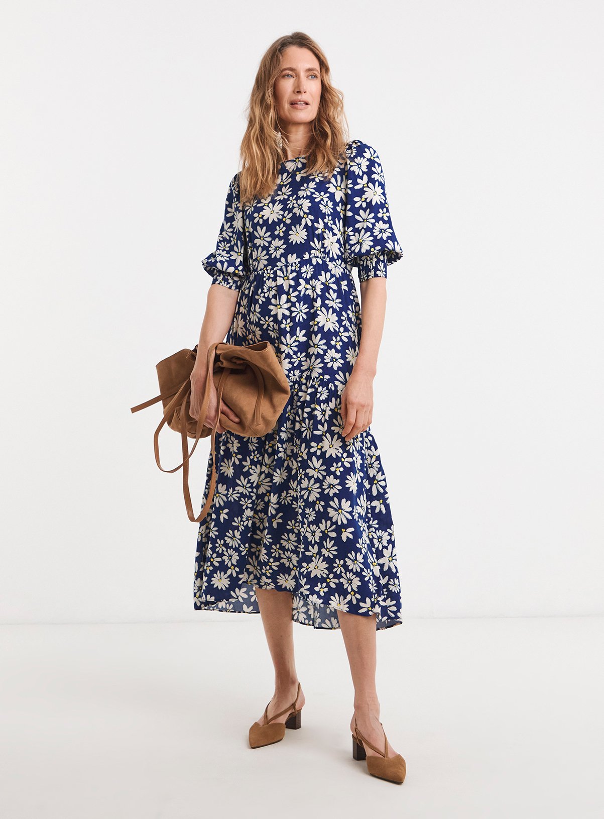 JD WILLIAMS Drop Waist Tea Dress 