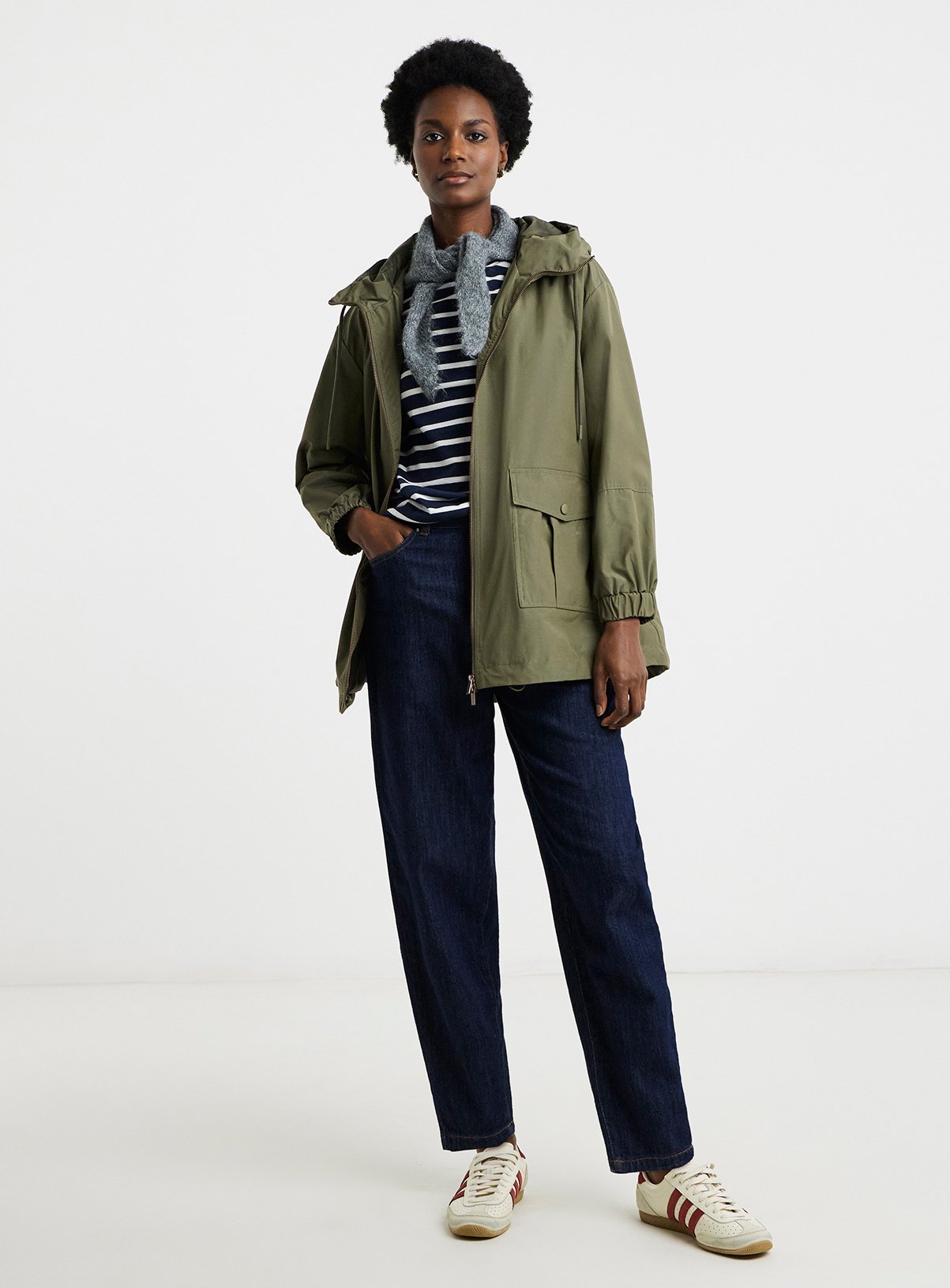 JD WILLIAMS Short Shower Resistant Raincoat 