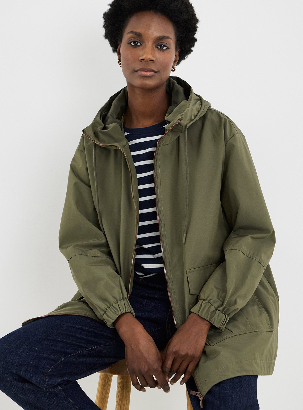JD WILLIAMS Short Shower Resistant Raincoat 