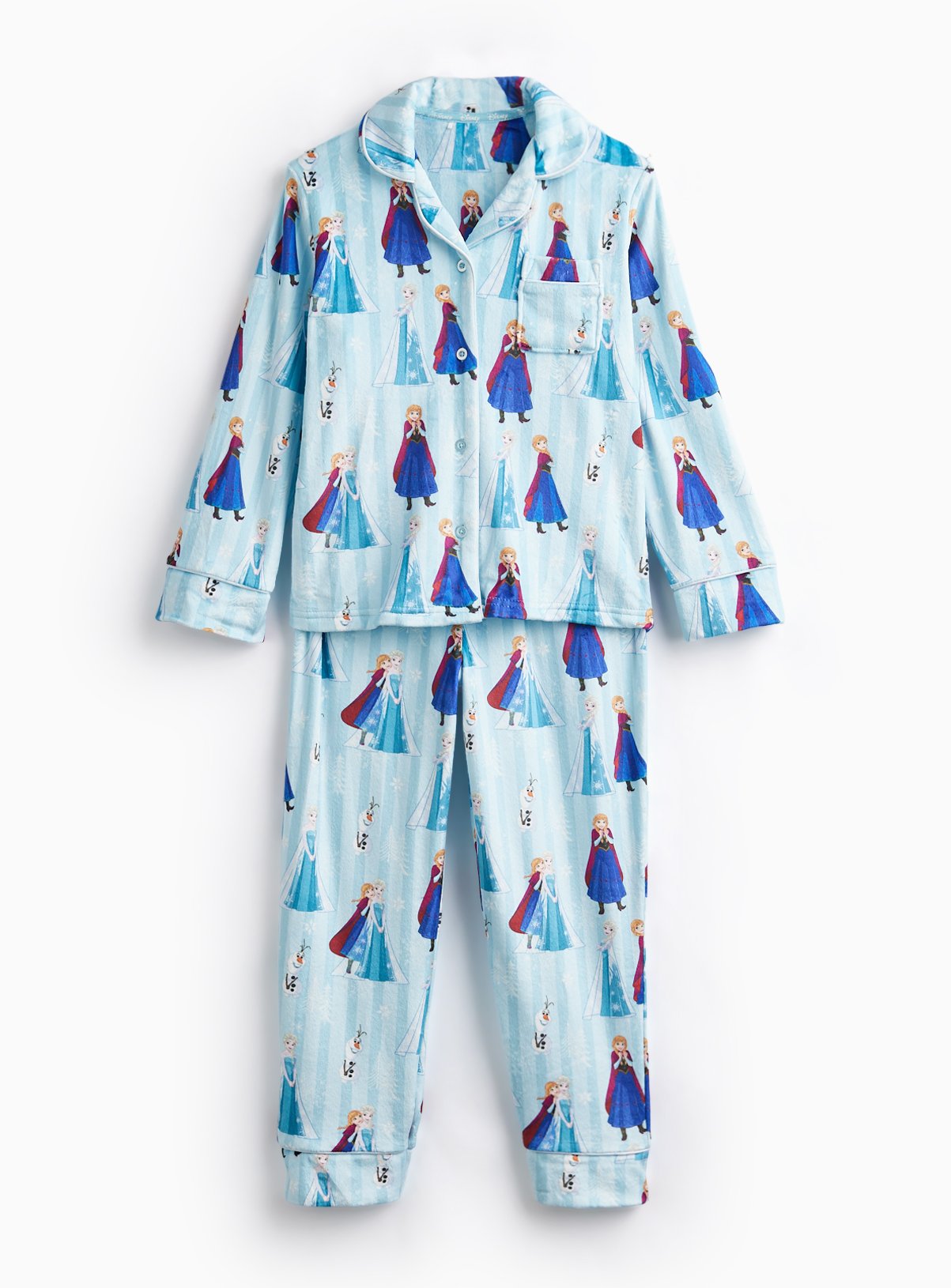 Disney Frozen Traditional Jersey Pyjama Set 3-4 years
