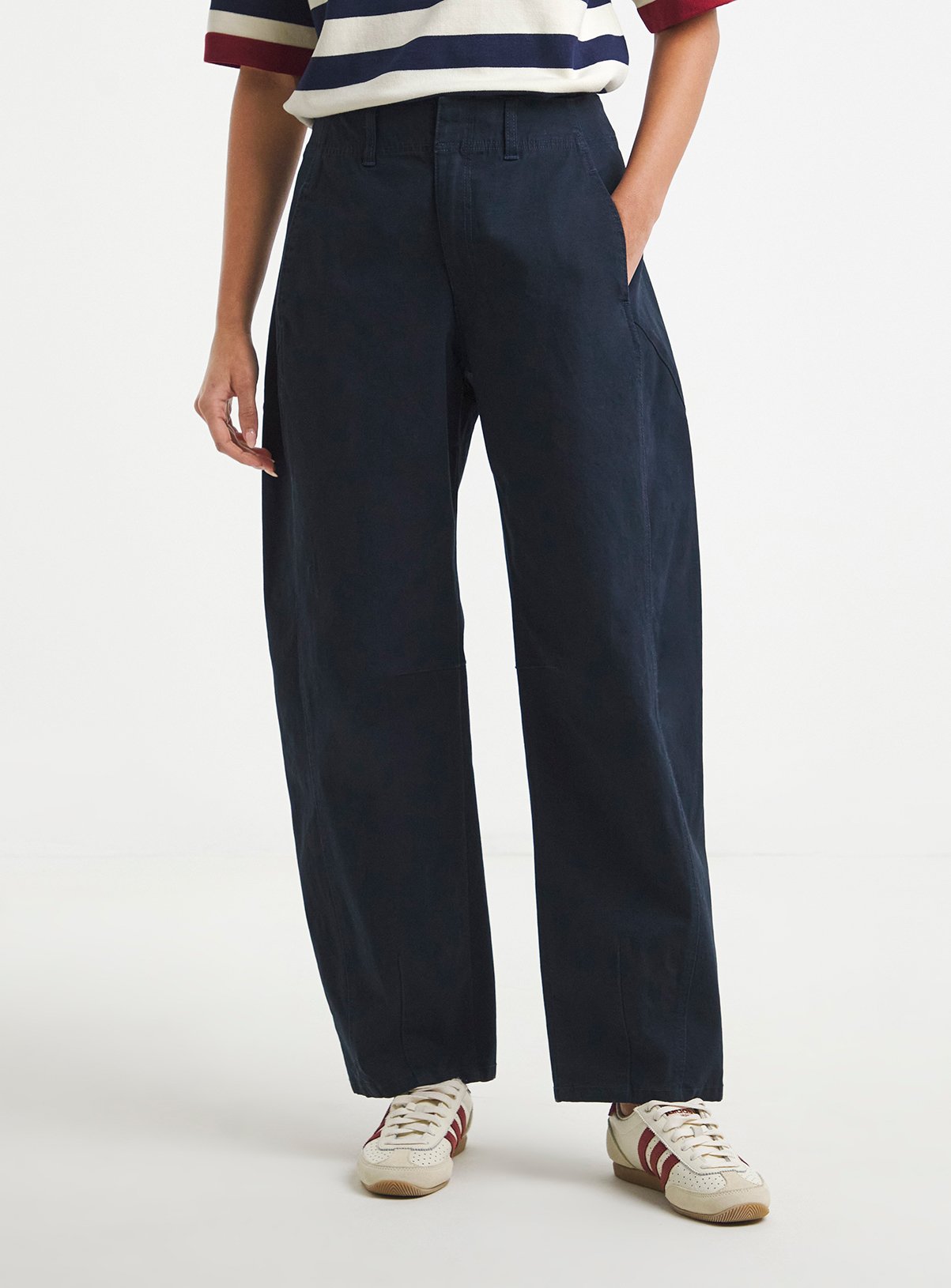 SIMPLY BE Barrel Leg Trouser 