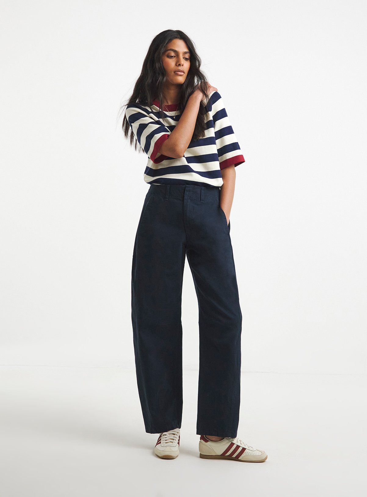 SIMPLY BE Barrel Leg Trouser 