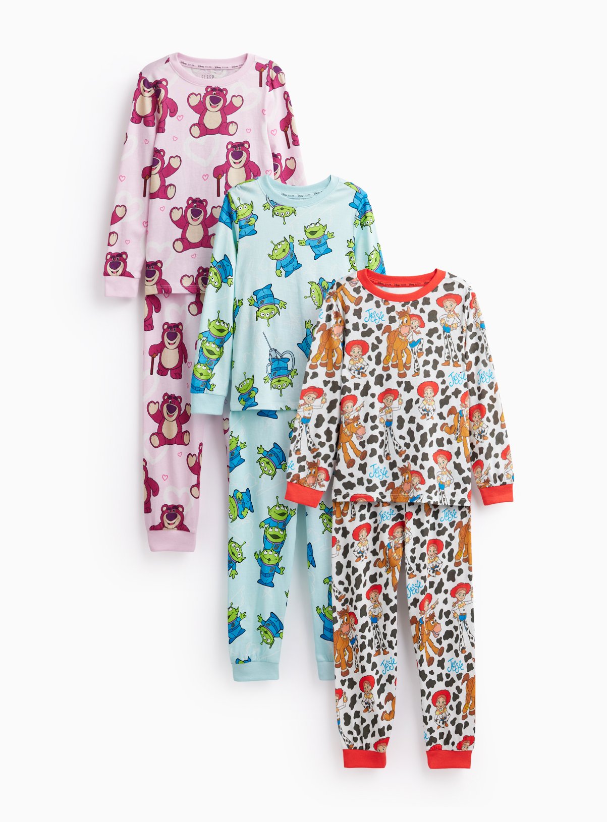 Toy Story Pyjama Top & Bottom Set 3-Pack 