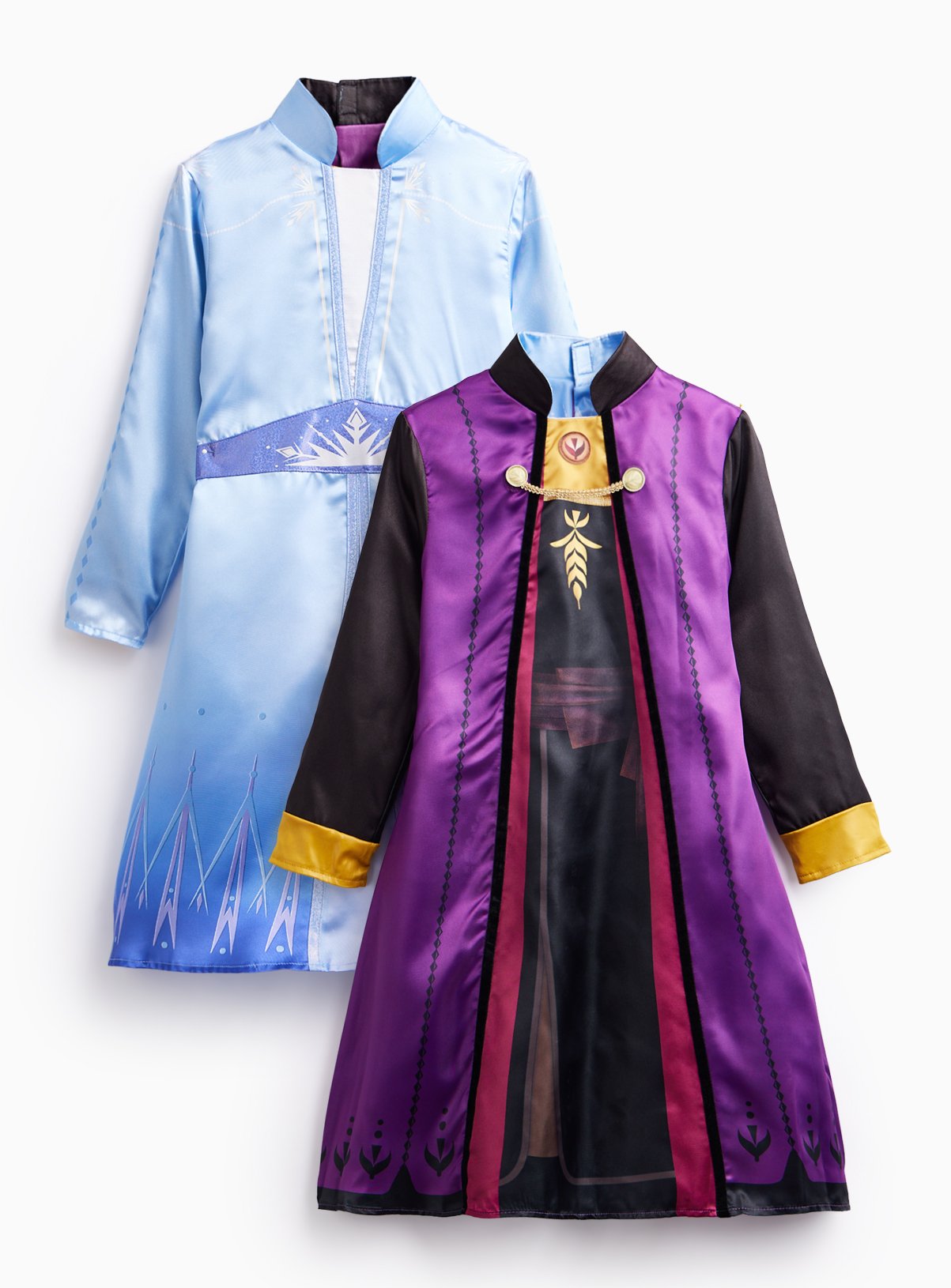Reversible Elsa to Anna Fancy Dress Costume 