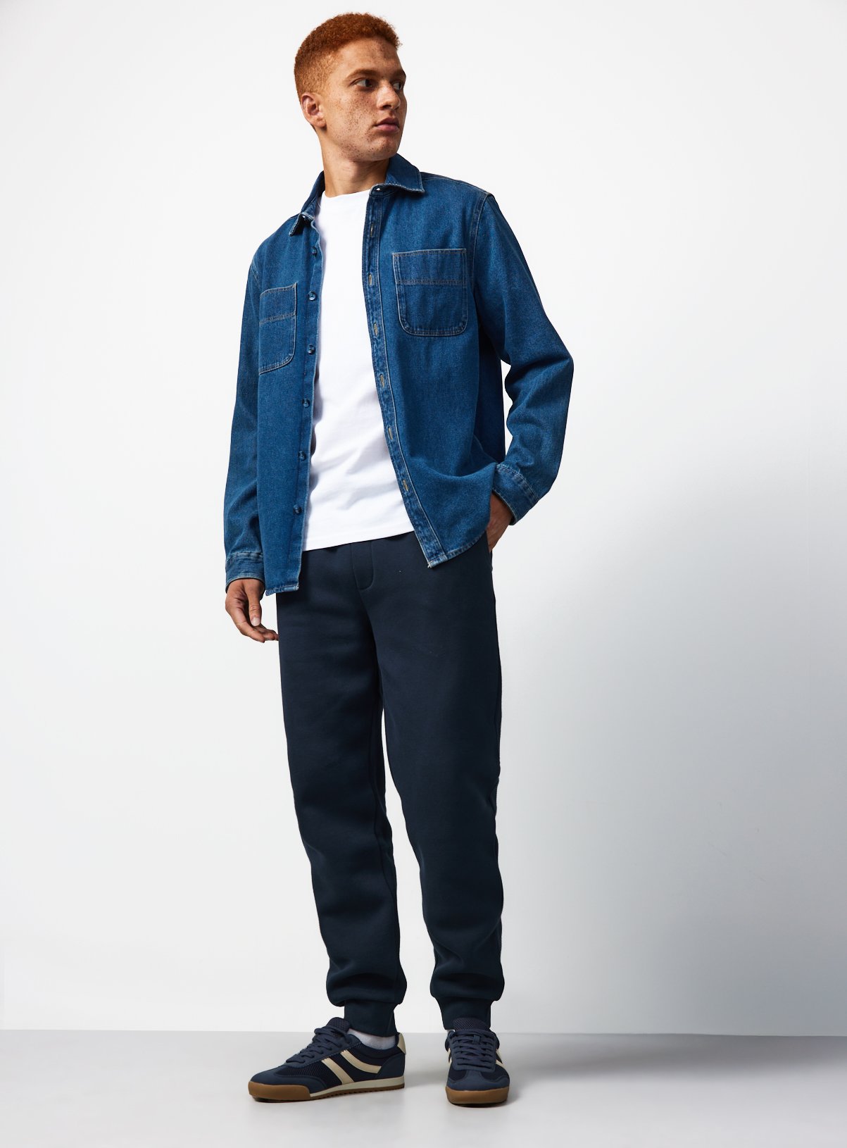 Navy Ultimate Regular Joggers 