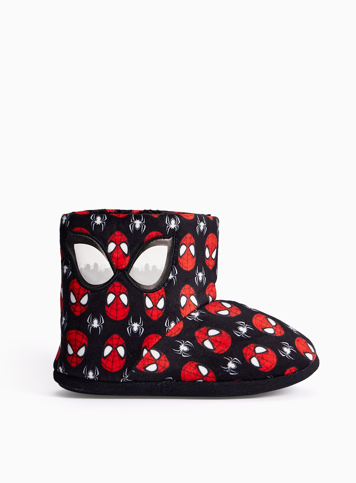 Red & Black Spider-Man Bootee Slippers 
