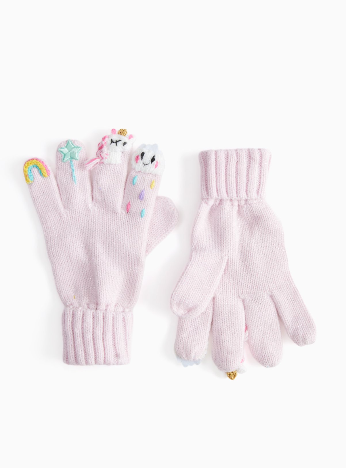 Unicorn Finger Puppet Gloves 