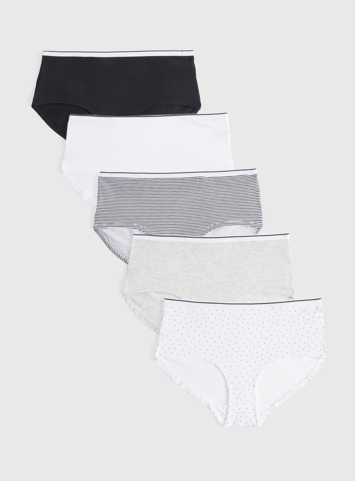 Mono Sporty Short Knickers 5 Pack 