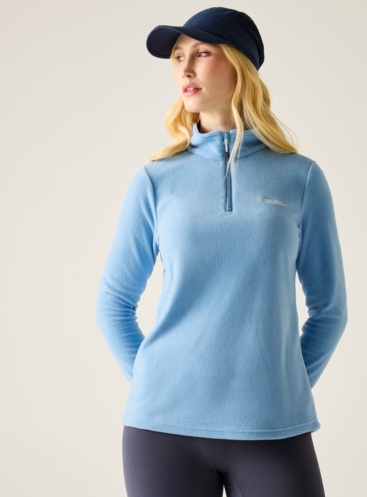 REGATTA Sweethart Half Zip Fleece Blue