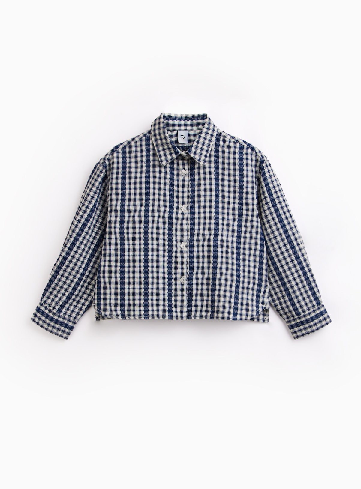 Blue Check Shirt 