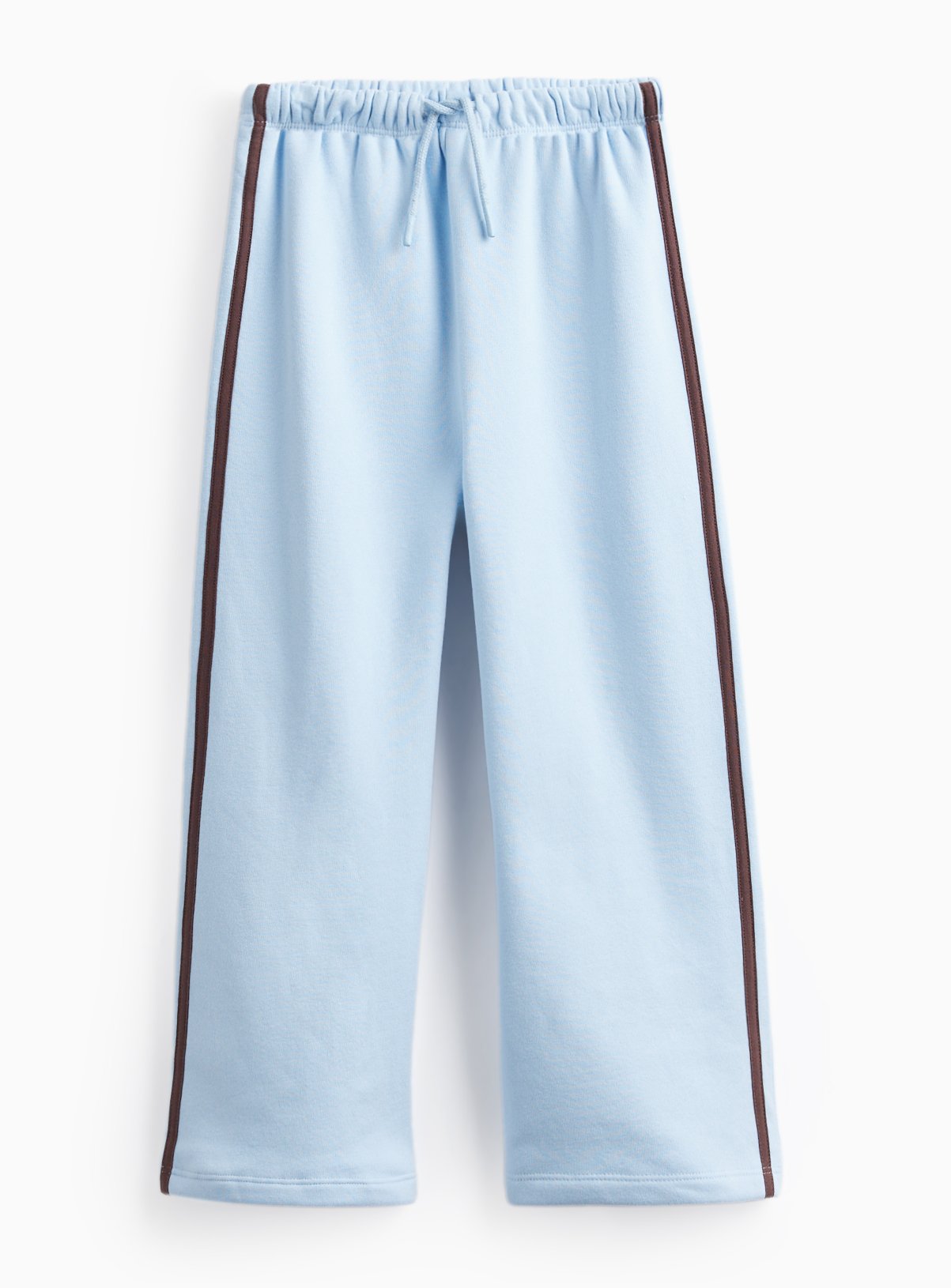 Blue Side Stripe Wide Leg Joggers 10 years