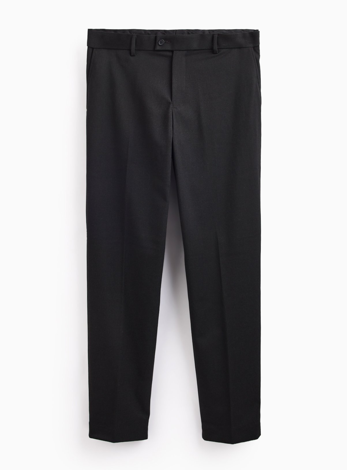 Grey Twill Regular Fit Trousers 