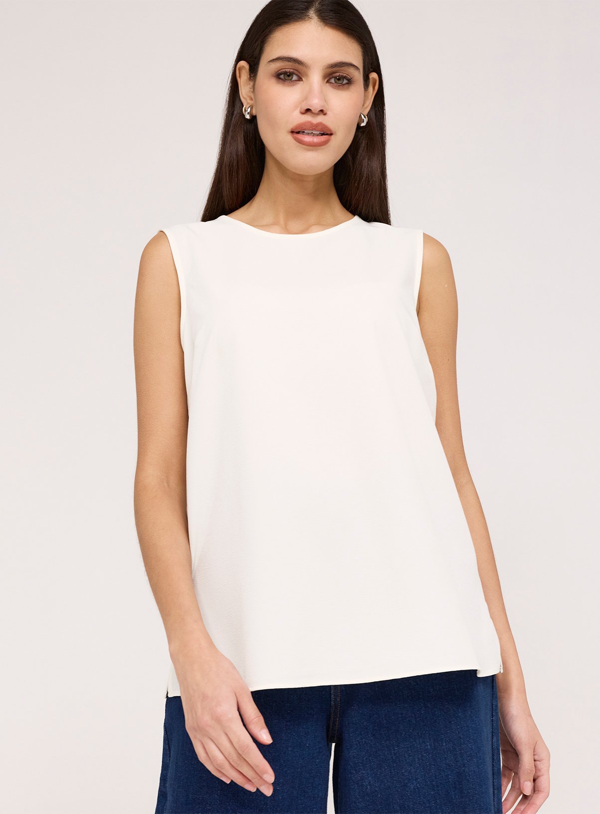 FINERY Vallie Top Ivory