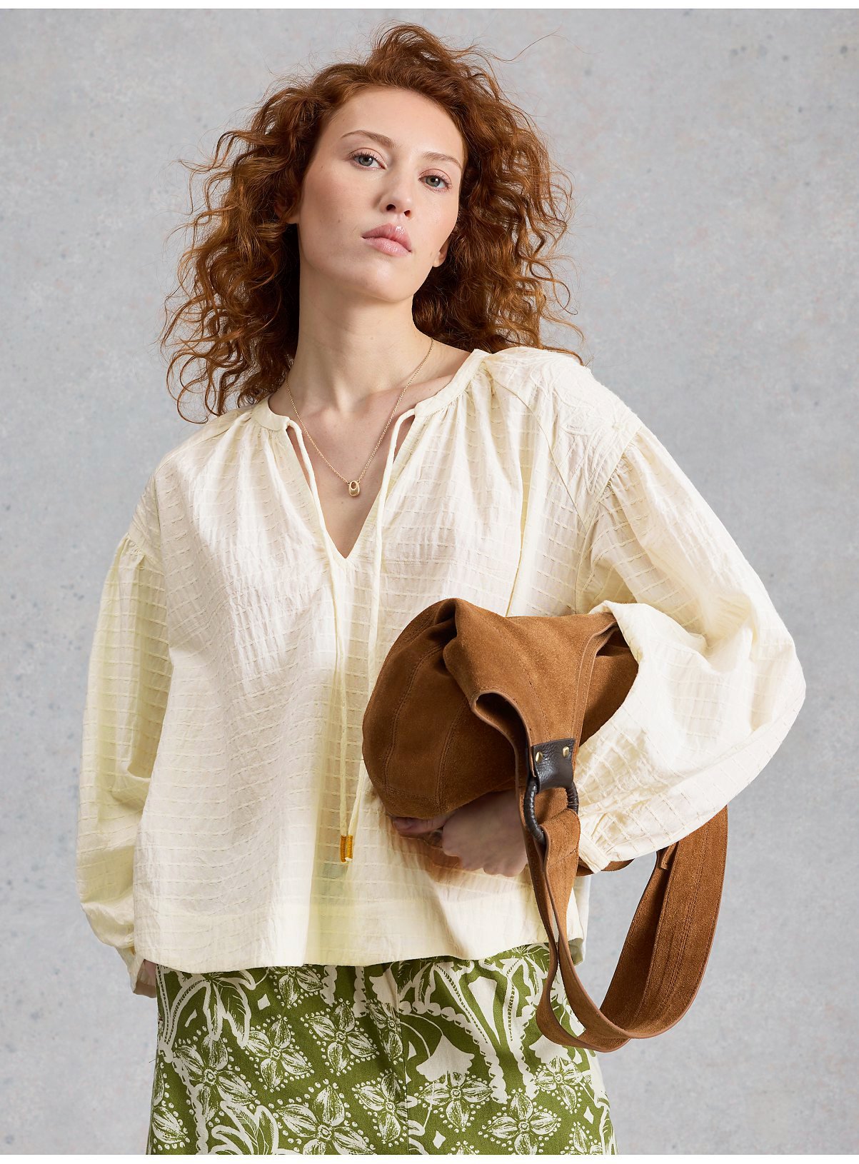 WHITE STUFF Tilly Textured Top 8