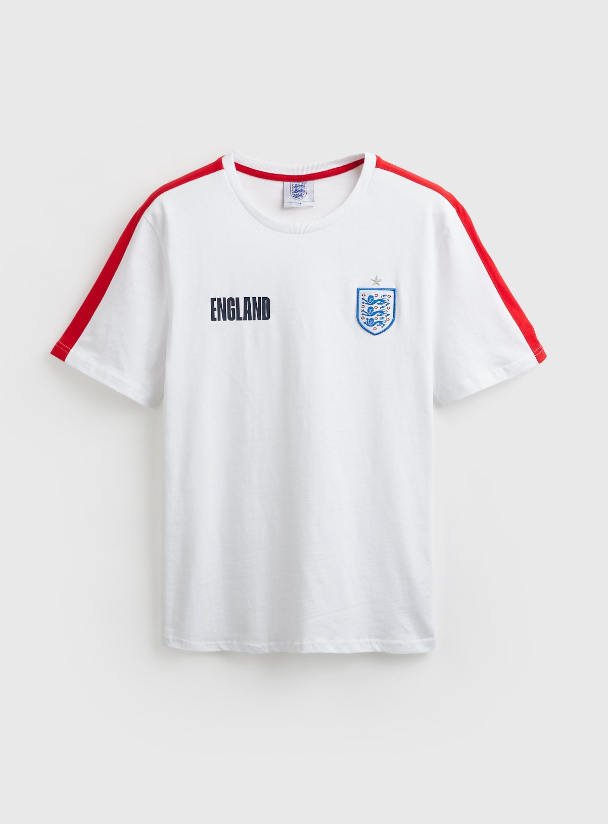 White Official FA England Graphic T-Shirt XXXL