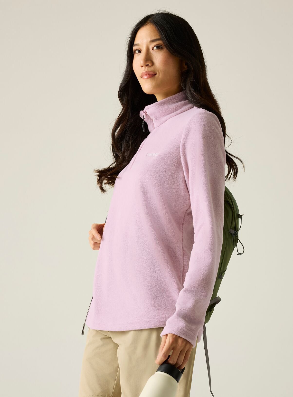 REGATTA Sweethart Half Zip Fleece Lilac 20