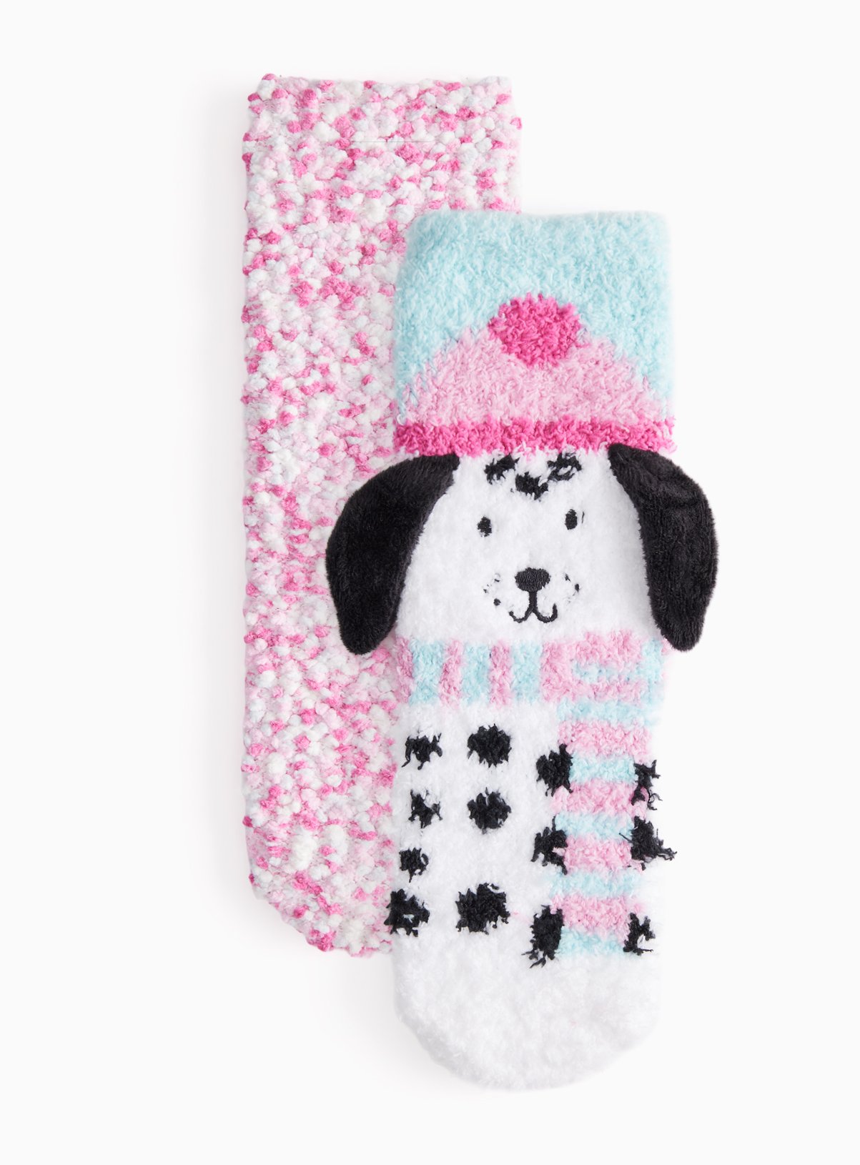 Cosy Dalmatian Socks 2 Pack 