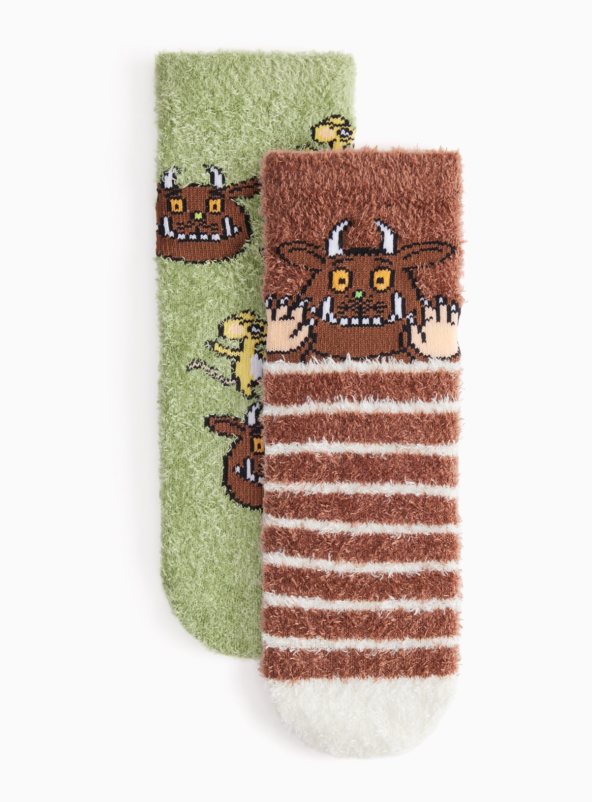 The Gruffalo Fluffy Socks 2-Pack 
