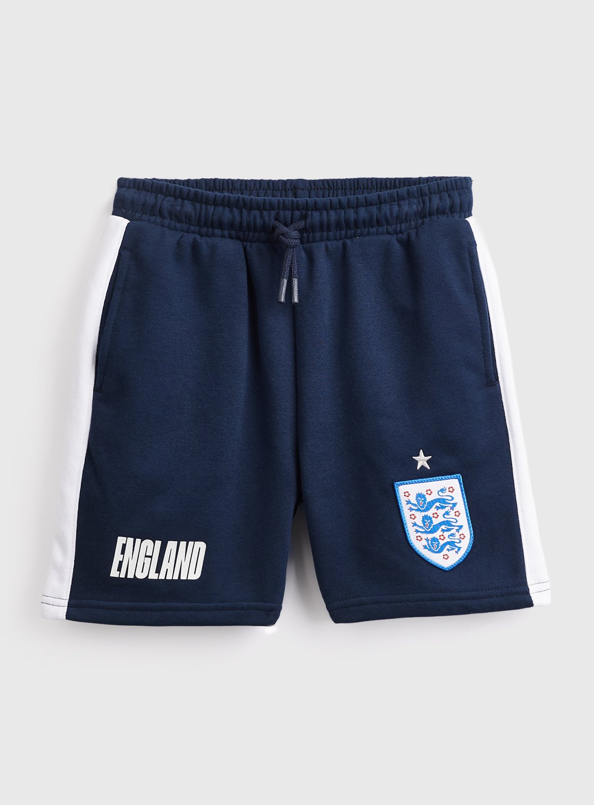 Navy Official F.A. England Football Shorts 5 years