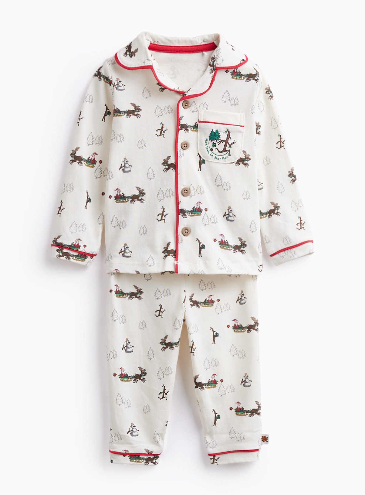 Julia Donaldson Stick Man Traditional Pyjama Set 