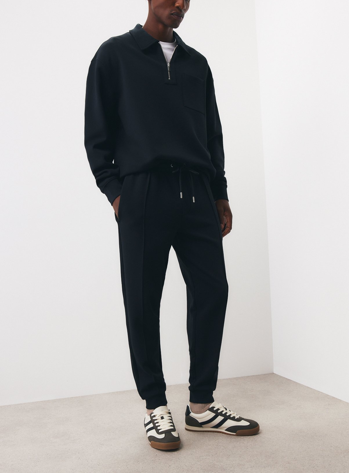 Black Scuba Joggers 
