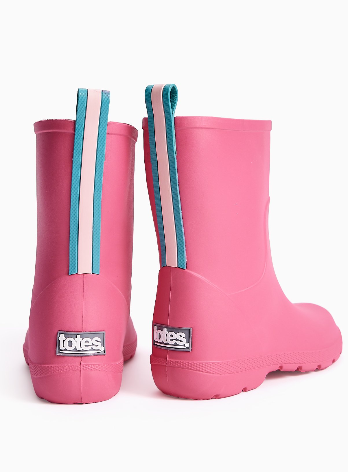 Totes Rose Pink Wellies 