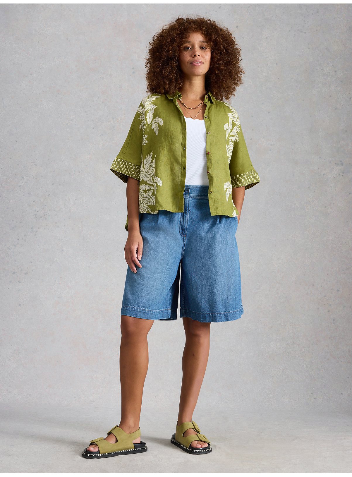 WHITE STUFF Sasha Denim Short