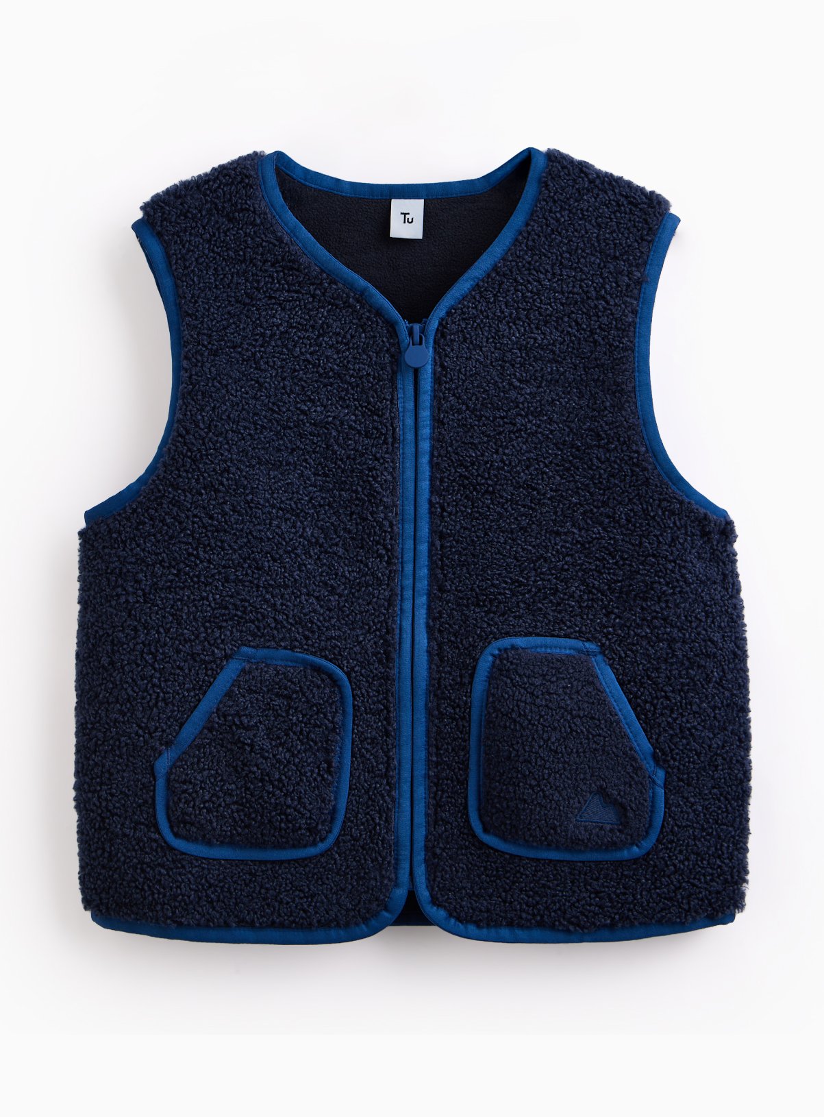 Navy Borg Gilet 