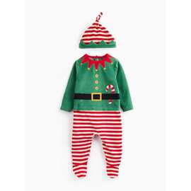Christmas Elf Sleepsuit & Hat Set